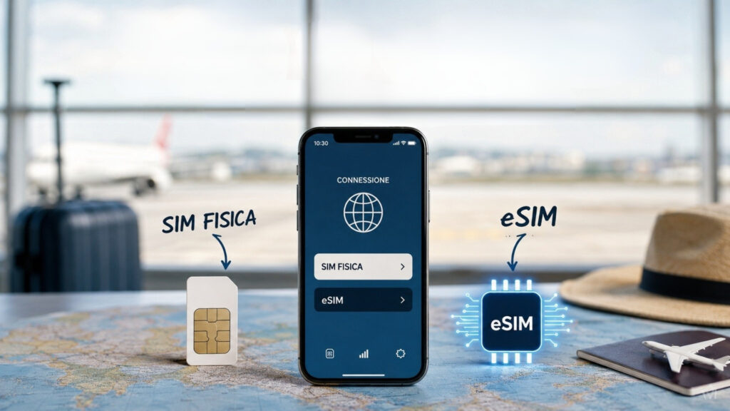 SIM o eSIM in viaggio: cosa conviene davvero? La nostra esperienza e i costi nel 2026
